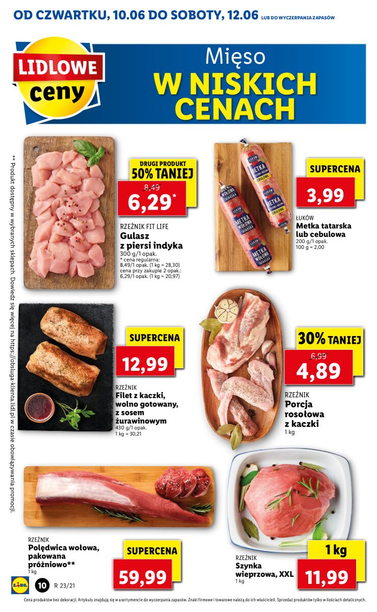 Gazetka OFERTA WAŻNA OD 10.06 DO 12.06