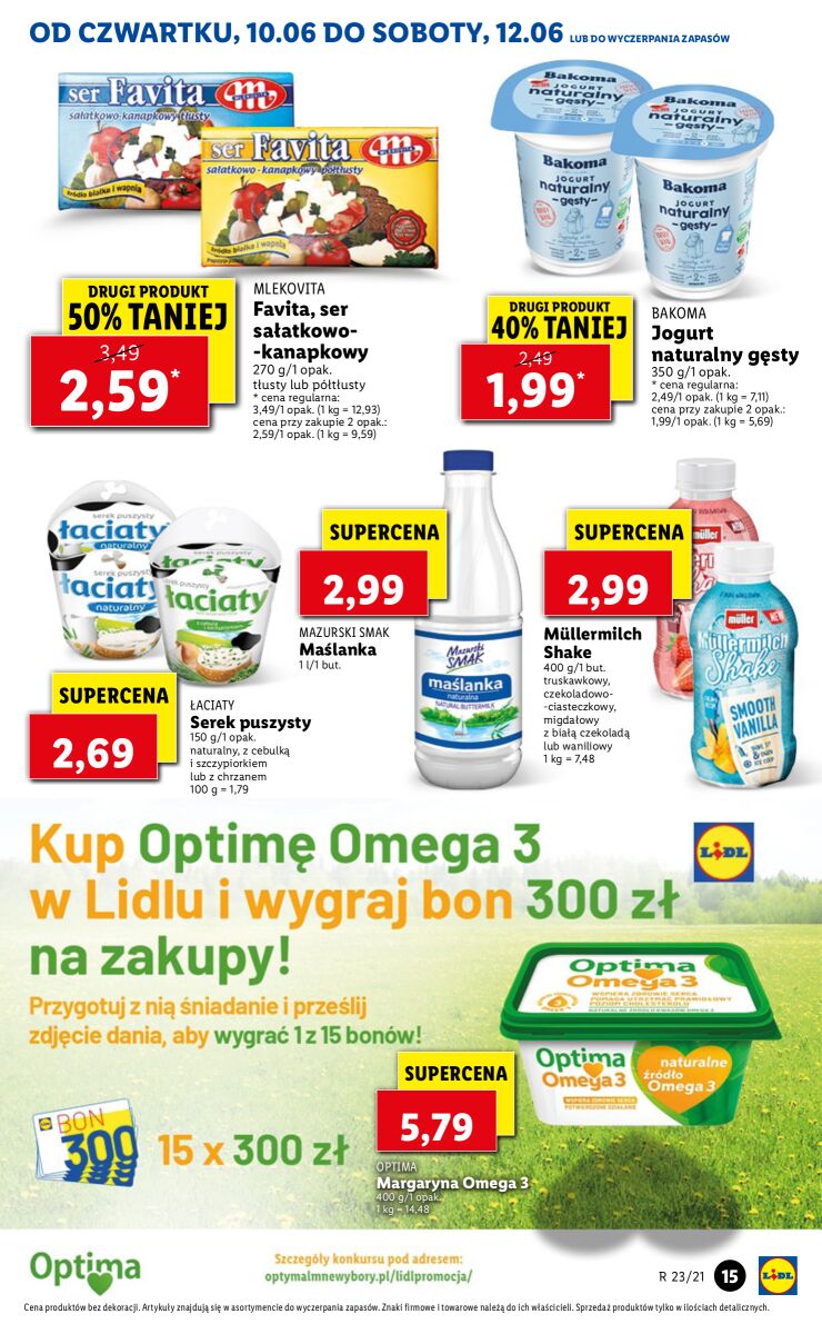 Gazetka OFERTA WAŻNA OD 10.06 DO 12.06