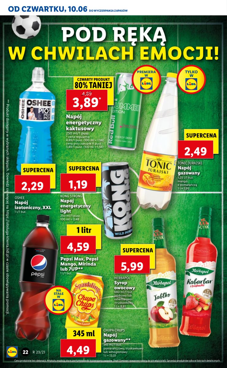 Gazetka OFERTA WAŻNA OD 10.06 DO 12.06