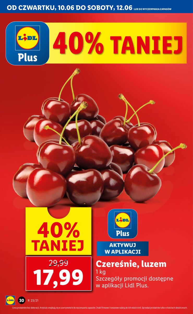 Gazetka OFERTA WAŻNA OD 10.06 DO 12.06