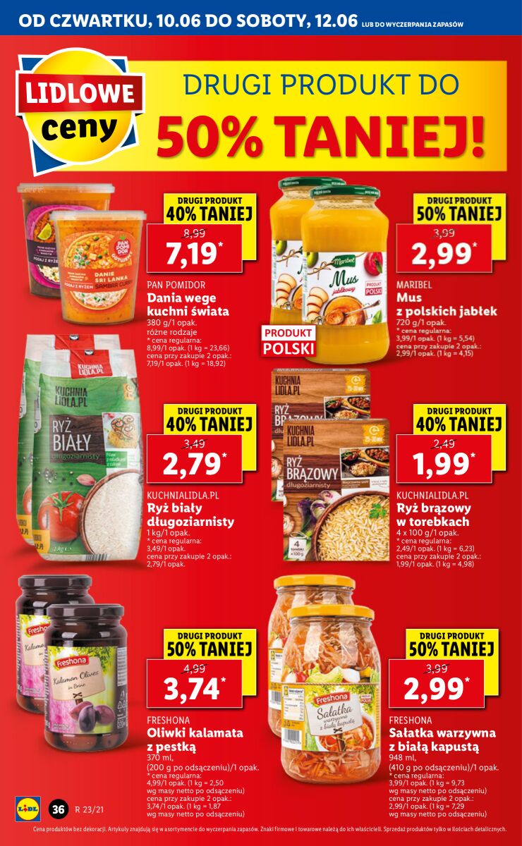 Gazetka OFERTA WAŻNA OD 10.06 DO 12.06