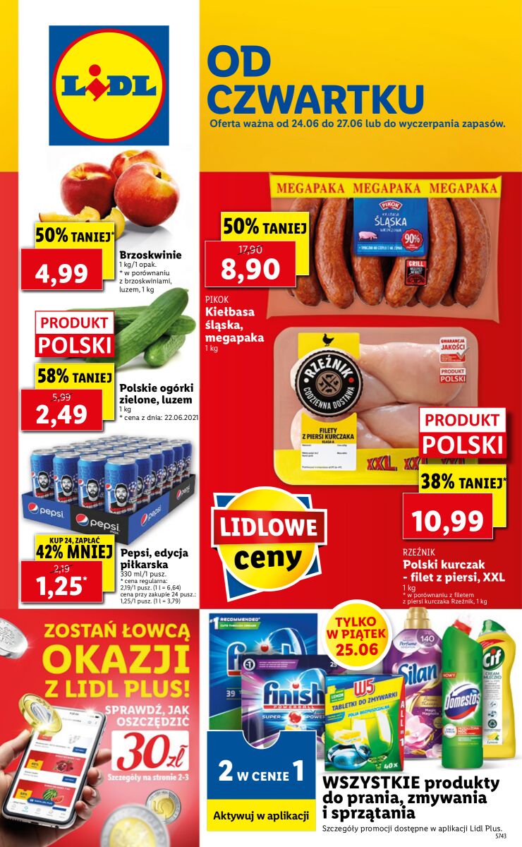 Gazetka OFERTA WAŻNA OD 24.06 DO 27.06