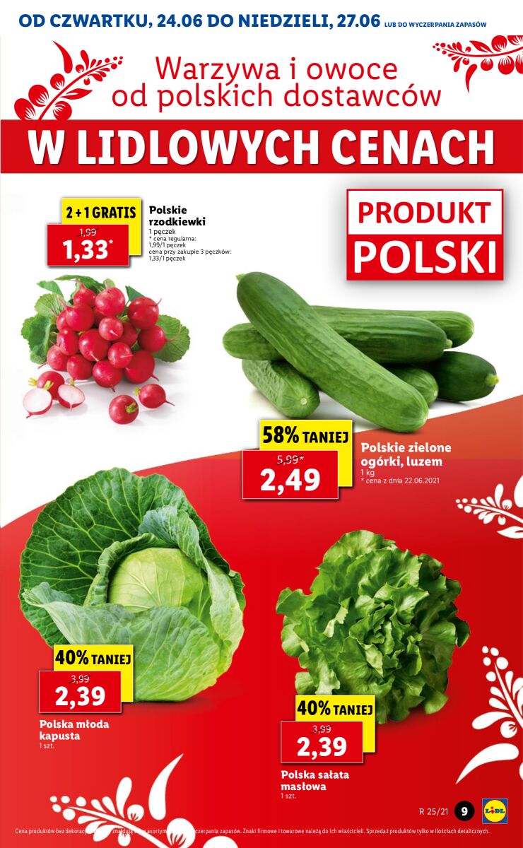 Gazetka OFERTA WAŻNA OD 24.06 DO 27.06