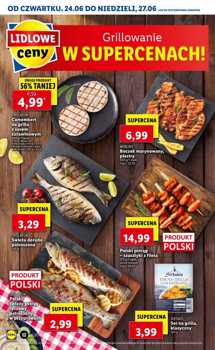 Gazetka OFERTA WAŻNA OD 24.06 DO 27.06