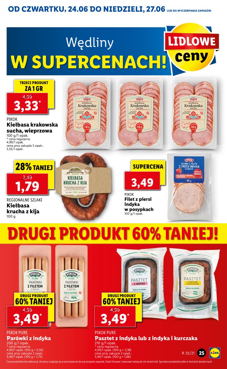Gazetka OFERTA WAŻNA OD 24.06 DO 27.06