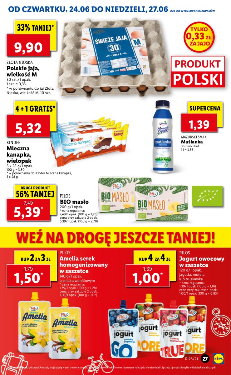 Gazetka OFERTA WAŻNA OD 24.06 DO 27.06