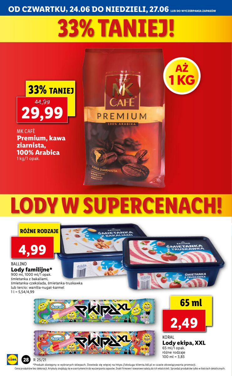Gazetka OFERTA WAŻNA OD 24.06 DO 27.06