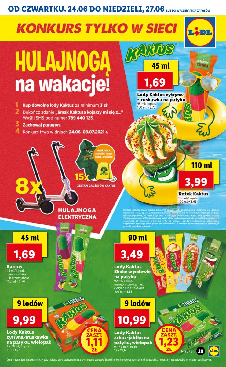 Gazetka OFERTA WAŻNA OD 24.06 DO 27.06