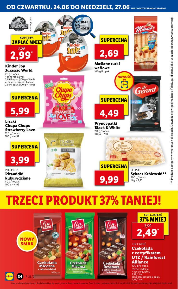 Gazetka OFERTA WAŻNA OD 24.06 DO 27.06