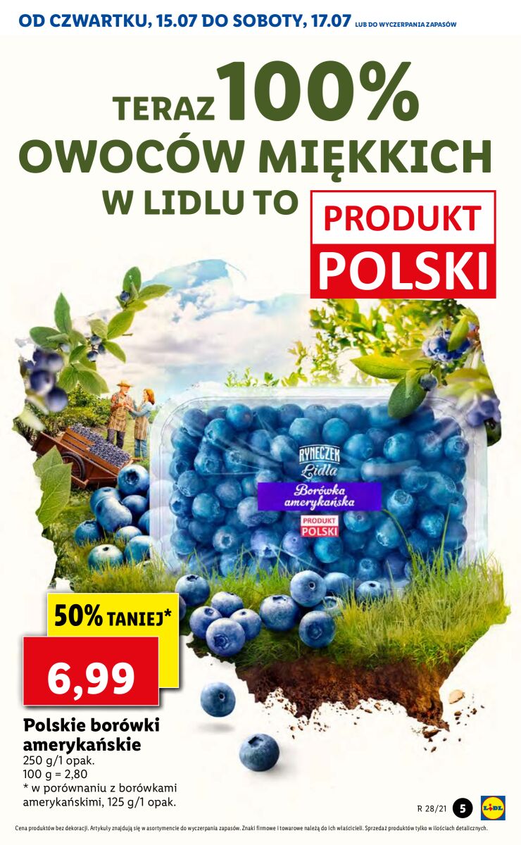 Gazetka OFERTA WAŻNA OD 15.07 DO 17.07