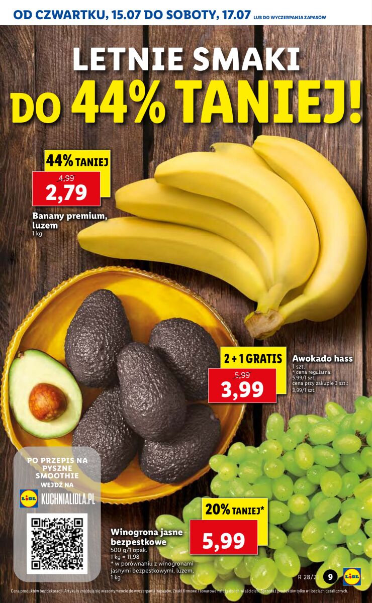 Gazetka OFERTA WAŻNA OD 15.07 DO 17.07