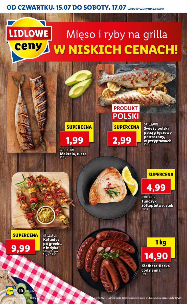 Gazetka OFERTA WAŻNA OD 15.07 DO 17.07