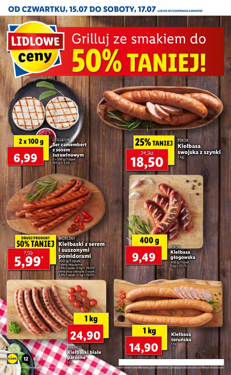 Gazetka OFERTA WAŻNA OD 15.07 DO 17.07