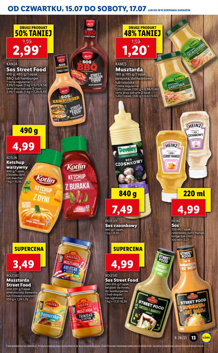 Gazetka OFERTA WAŻNA OD 15.07 DO 17.07