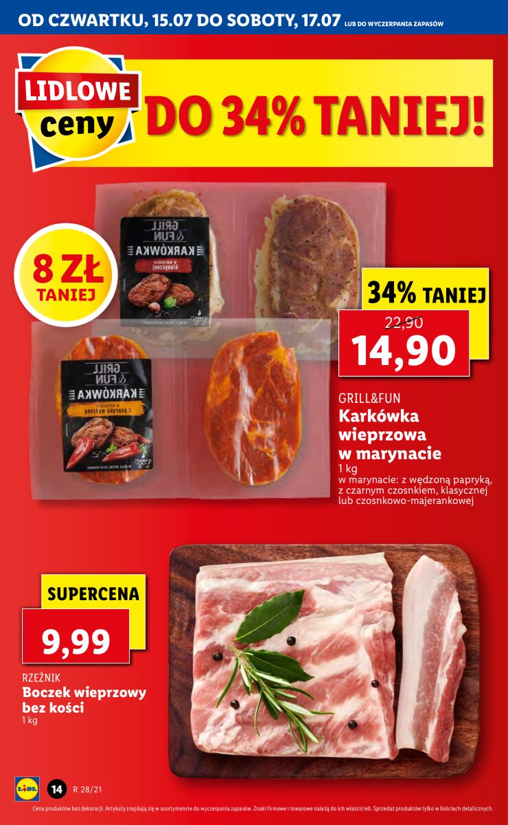 Gazetka OFERTA WAŻNA OD 15.07 DO 17.07