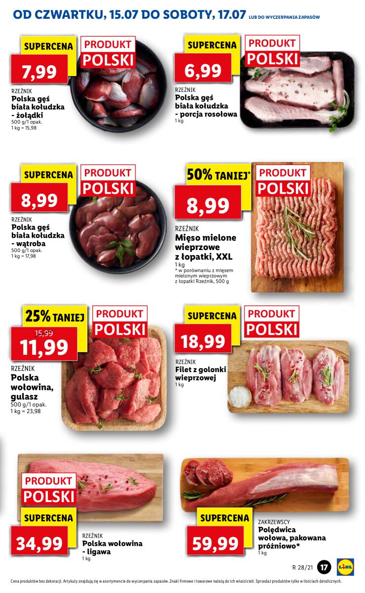 Gazetka OFERTA WAŻNA OD 15.07 DO 17.07