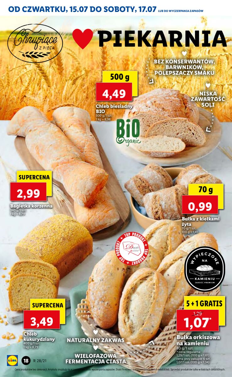 Gazetka OFERTA WAŻNA OD 15.07 DO 17.07