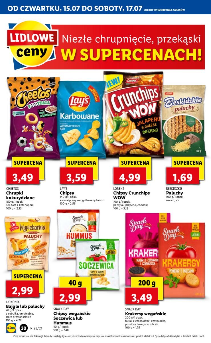 Gazetka OFERTA WAŻNA OD 15.07 DO 17.07