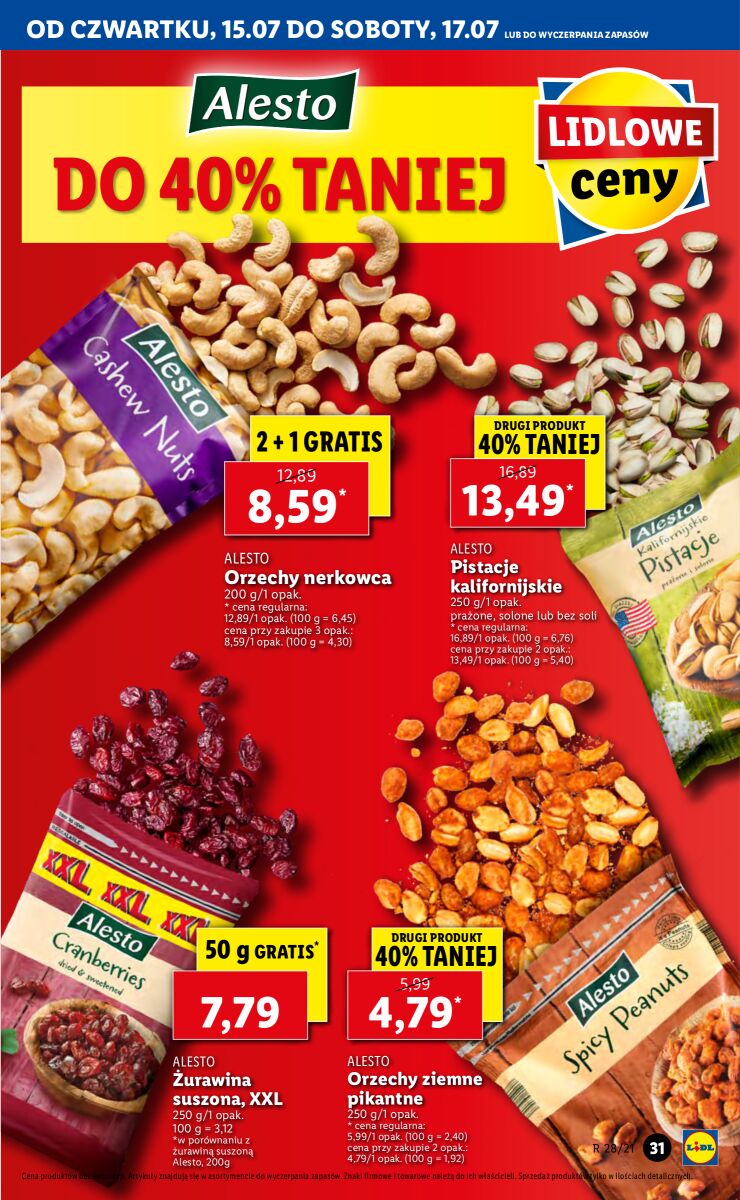 Gazetka OFERTA WAŻNA OD 15.07 DO 17.07