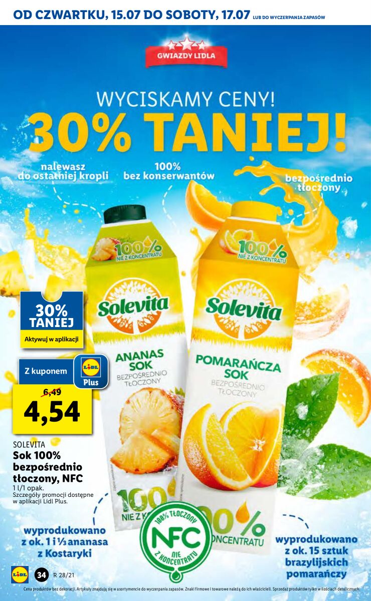 Gazetka OFERTA WAŻNA OD 15.07 DO 17.07