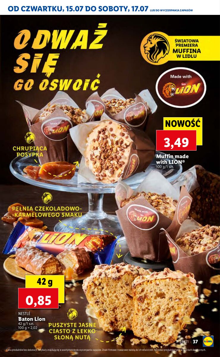 Gazetka OFERTA WAŻNA OD 15.07 DO 17.07