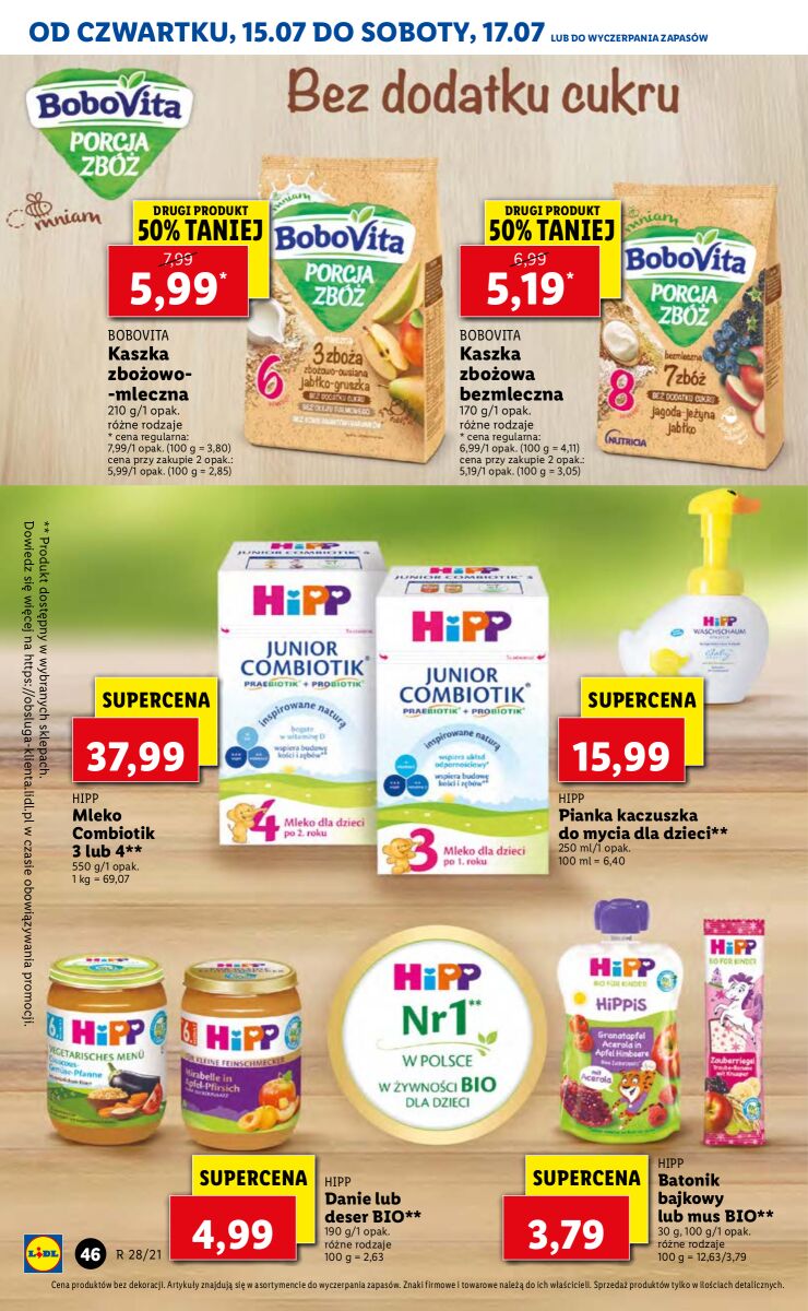 Gazetka OFERTA WAŻNA OD 15.07 DO 17.07