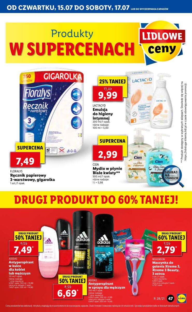 Gazetka OFERTA WAŻNA OD 15.07 DO 17.07