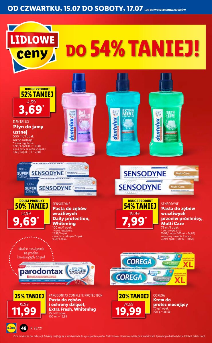 Gazetka OFERTA WAŻNA OD 15.07 DO 17.07