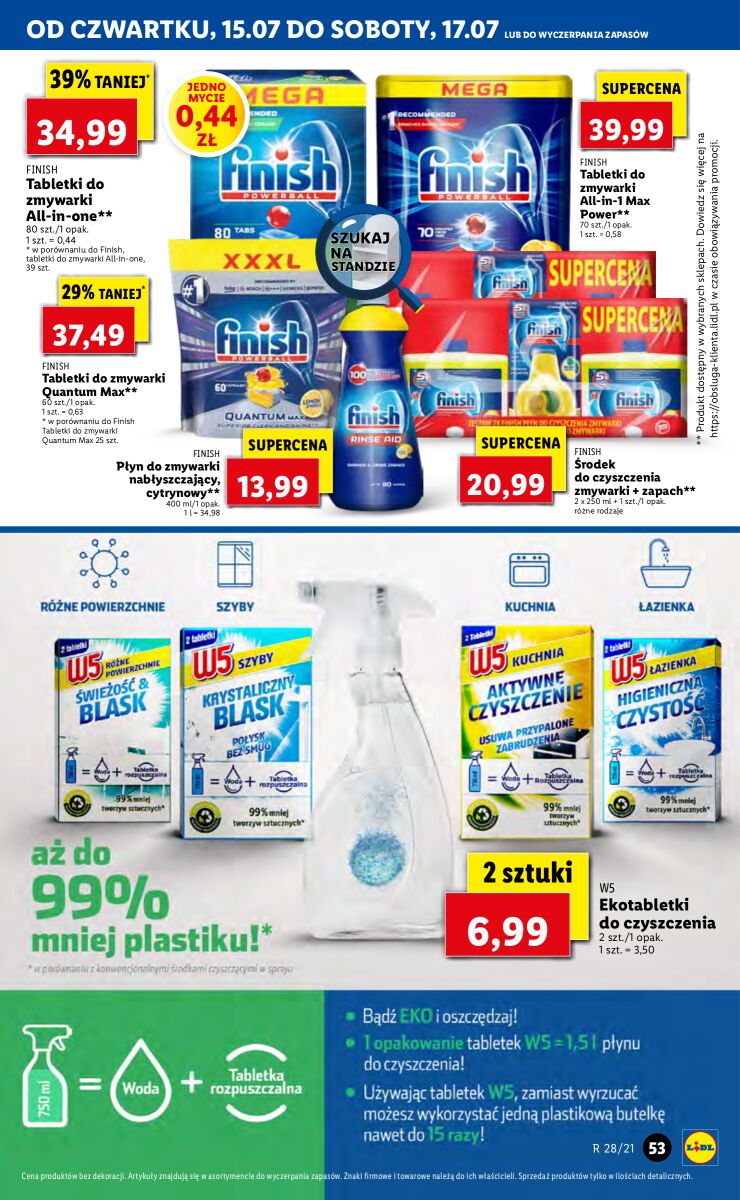 Gazetka OFERTA WAŻNA OD 15.07 DO 17.07
