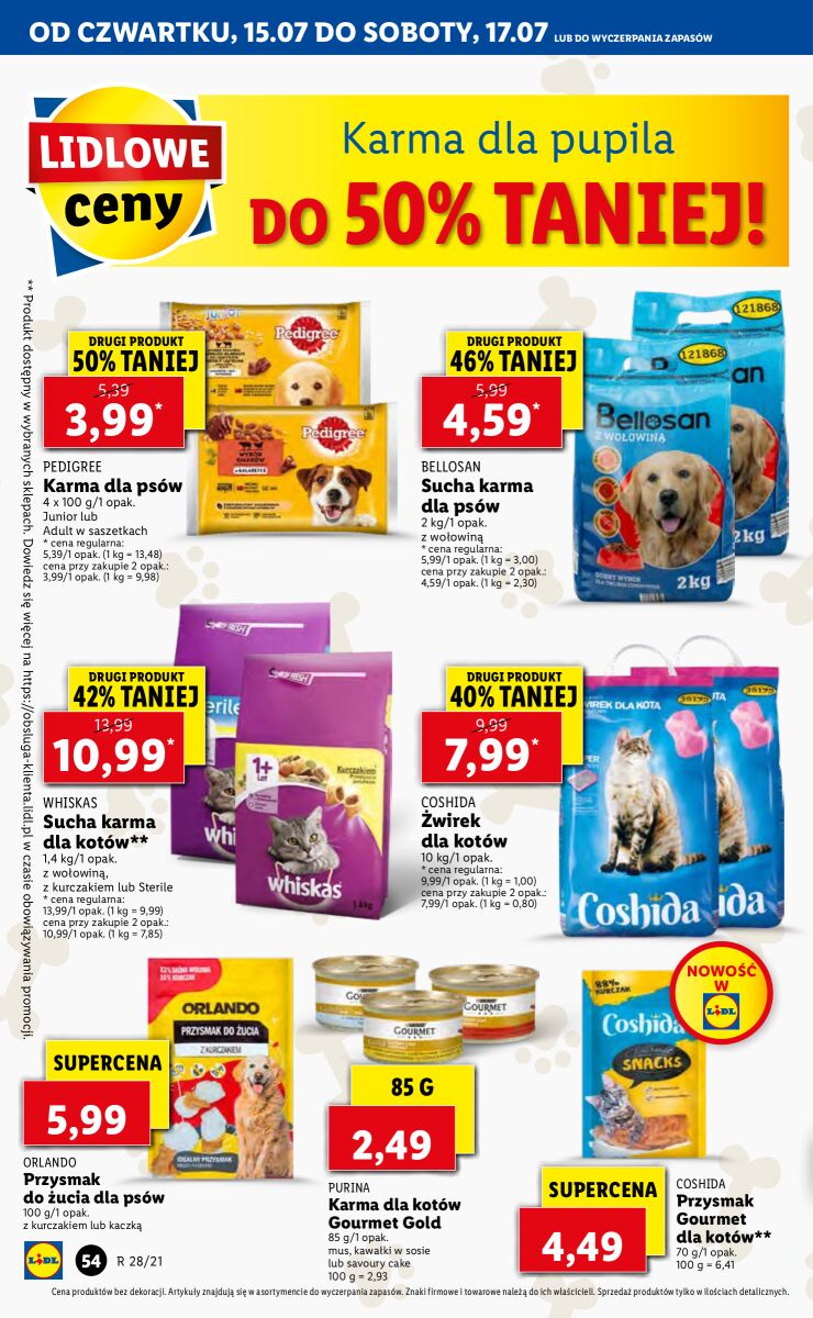 Gazetka OFERTA WAŻNA OD 15.07 DO 17.07