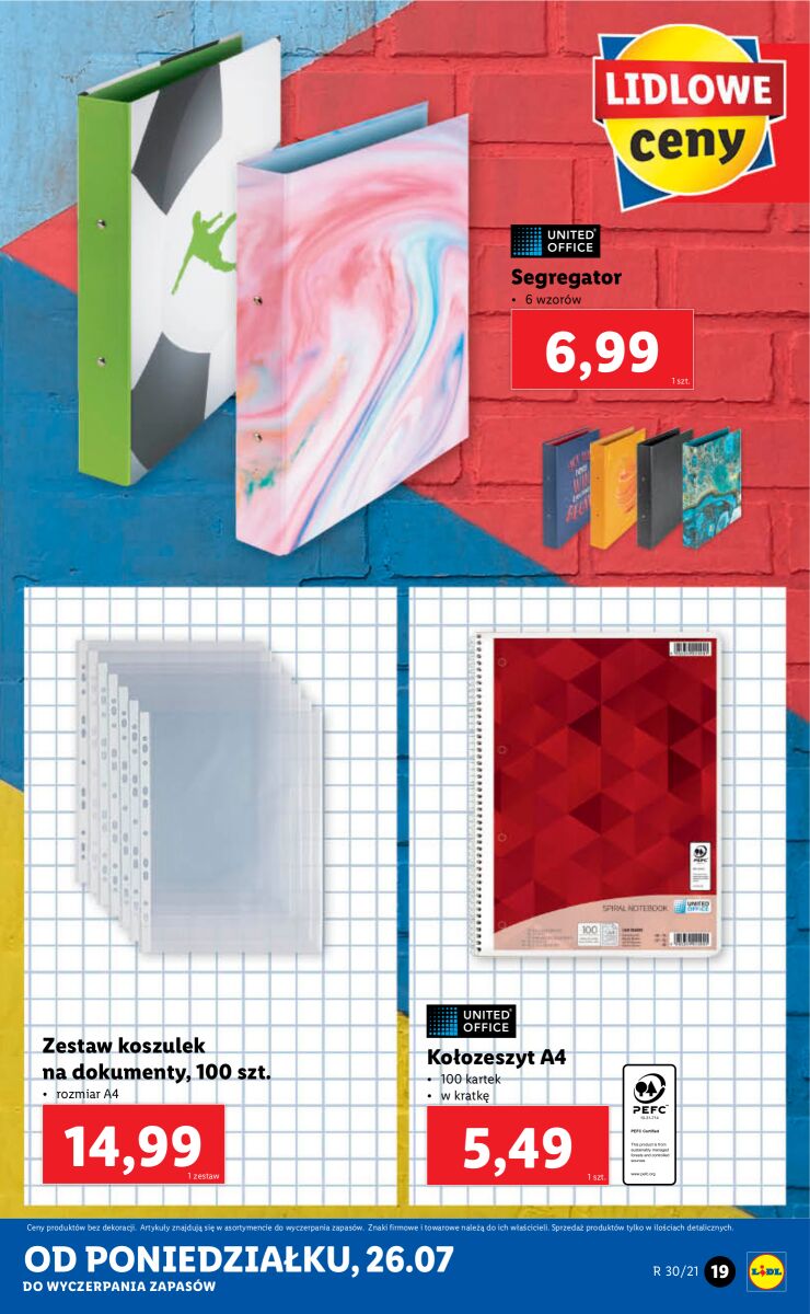 Gazetka OFERTA WAŻNA OD 26.07 DO 31.07
