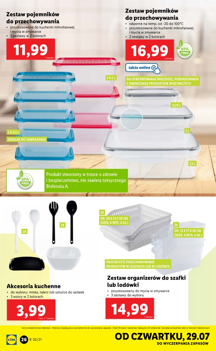 Gazetka OFERTA WAŻNA OD 26.07 DO 31.07