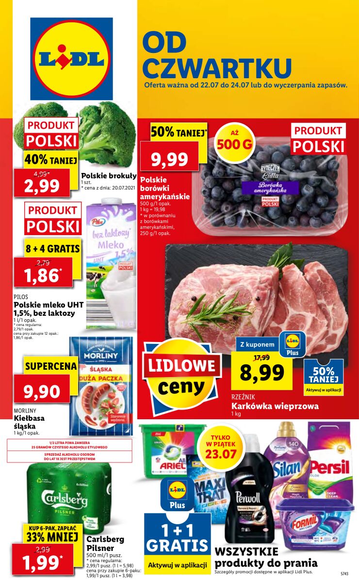 Gazetka OFERTA WAŻNA OD 22.07 DO 24.07