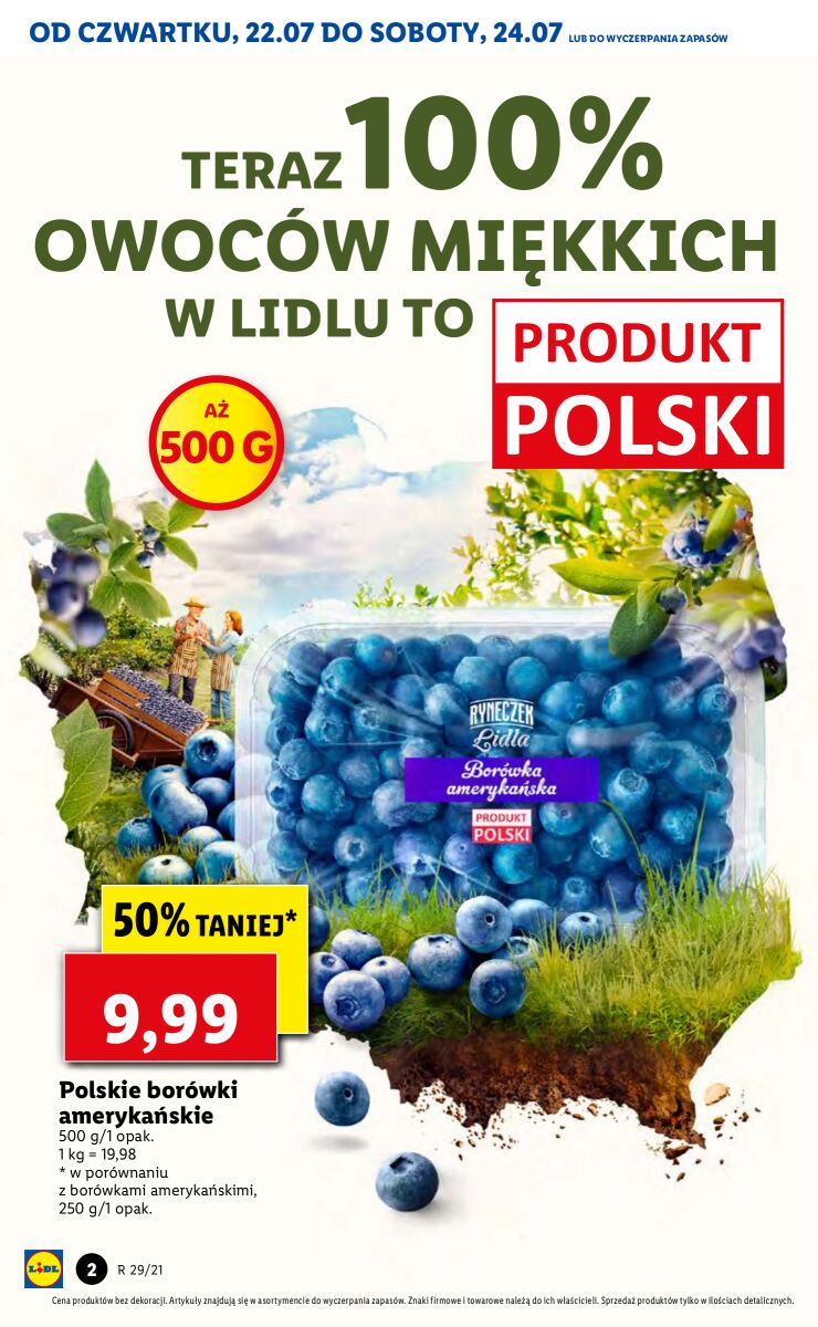 Gazetka OFERTA WAŻNA OD 22.07 DO 24.07