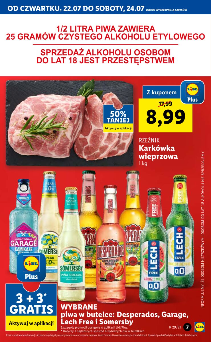 Gazetka OFERTA WAŻNA OD 22.07 DO 24.07