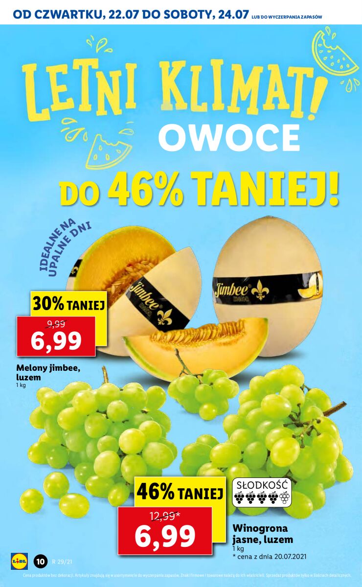 Gazetka OFERTA WAŻNA OD 22.07 DO 24.07