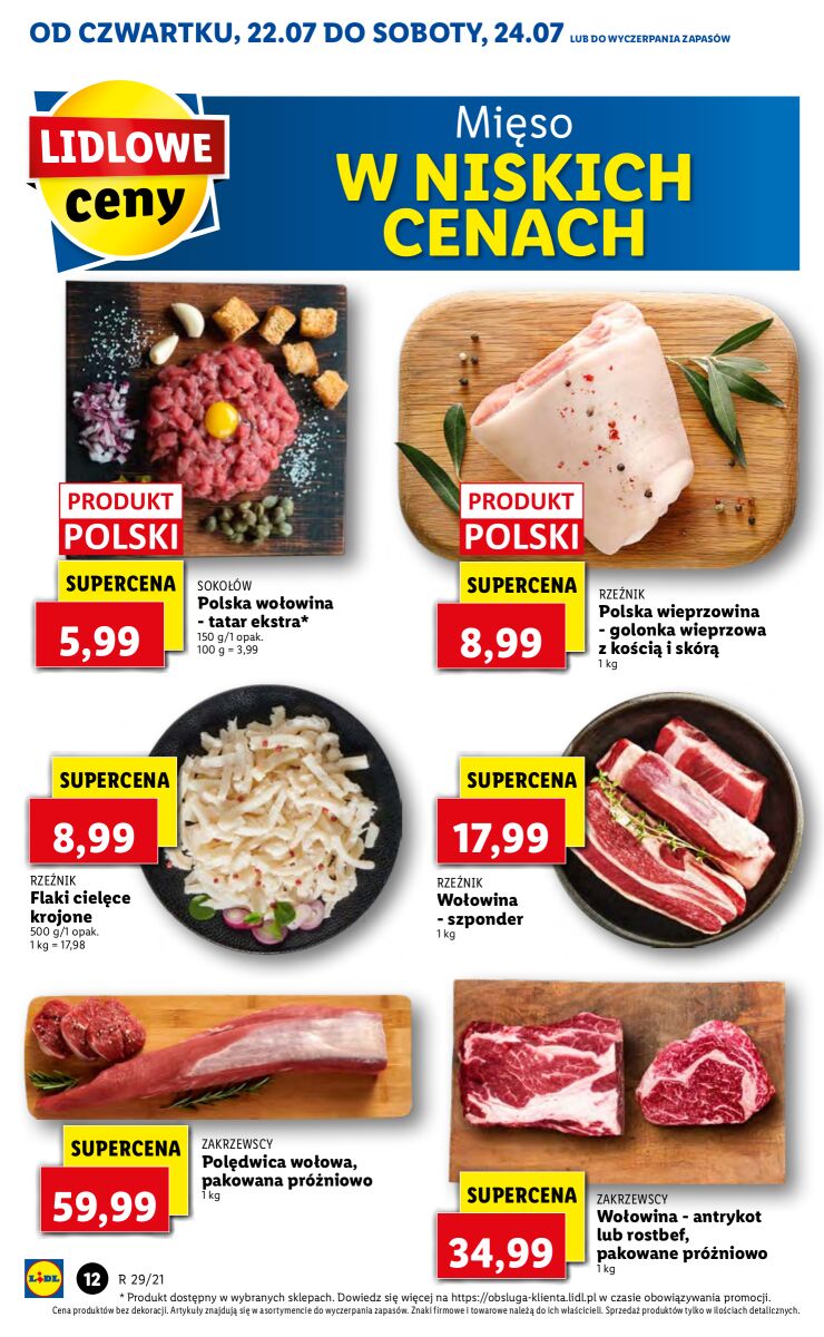 Gazetka OFERTA WAŻNA OD 22.07 DO 24.07