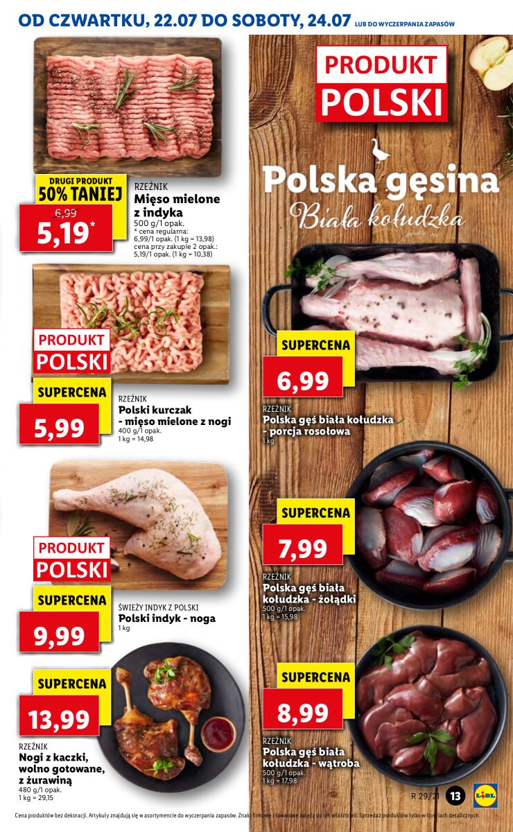 Gazetka OFERTA WAŻNA OD 22.07 DO 24.07