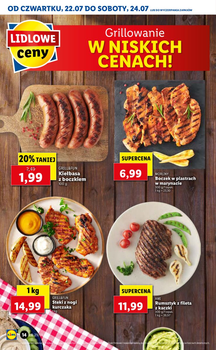 Gazetka OFERTA WAŻNA OD 22.07 DO 24.07