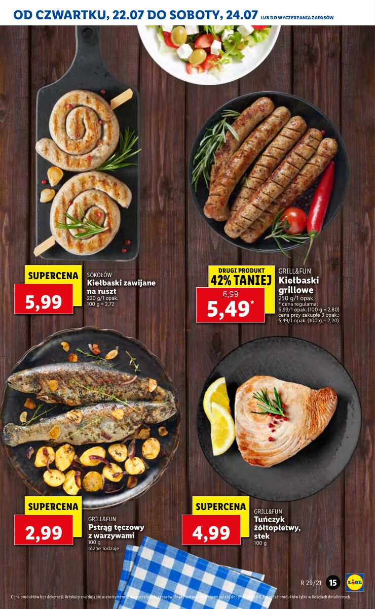 Gazetka OFERTA WAŻNA OD 22.07 DO 24.07
