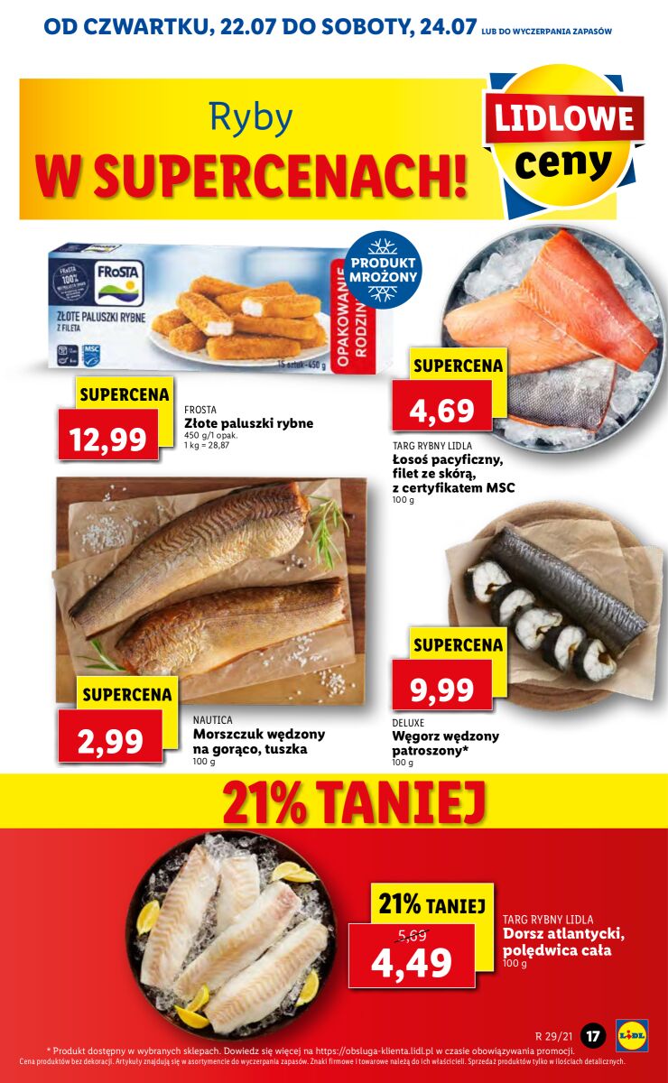 Gazetka OFERTA WAŻNA OD 22.07 DO 24.07