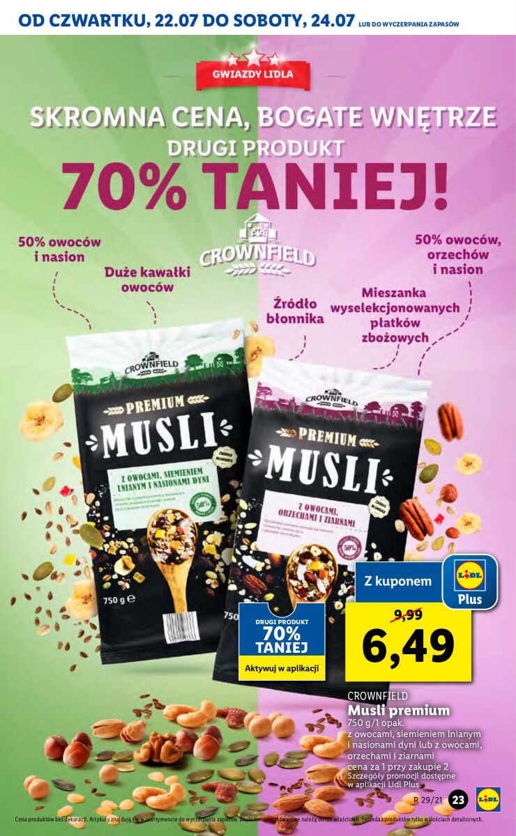 Gazetka OFERTA WAŻNA OD 22.07 DO 24.07