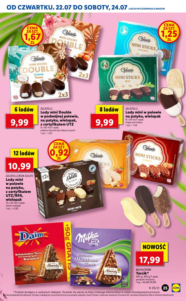 Gazetka OFERTA WAŻNA OD 22.07 DO 24.07