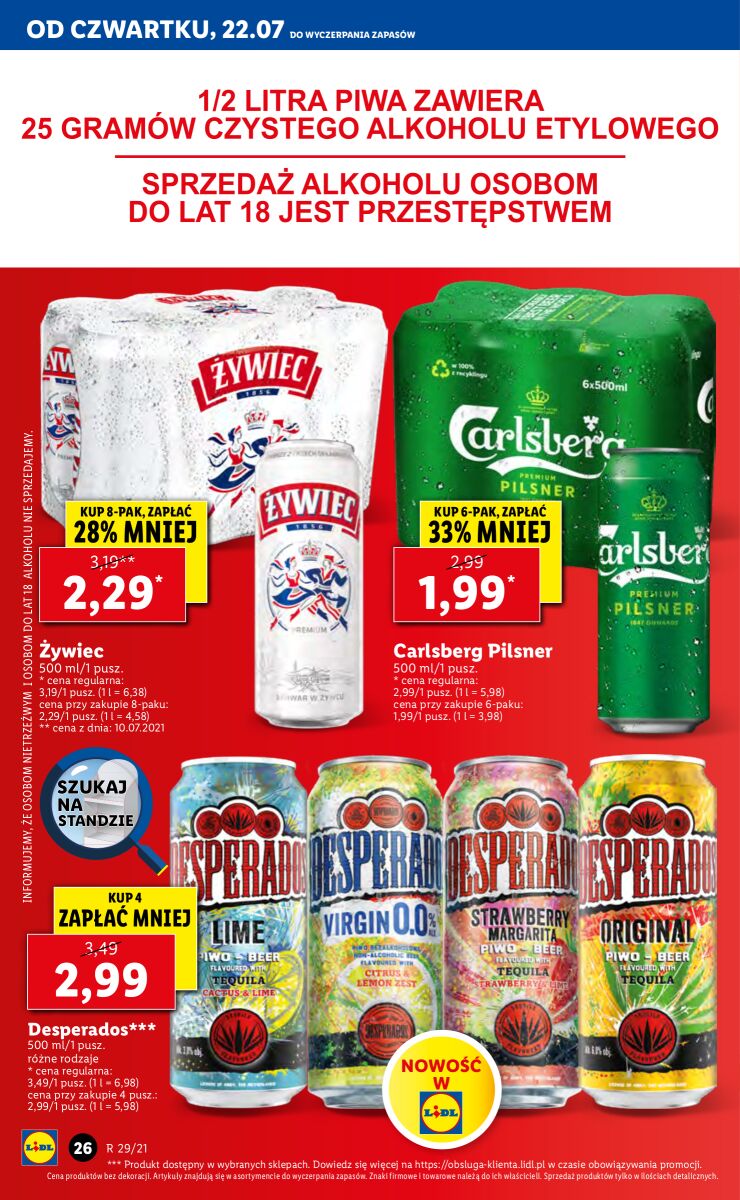 Gazetka OFERTA WAŻNA OD 22.07 DO 24.07