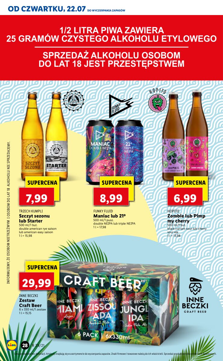 Gazetka OFERTA WAŻNA OD 22.07 DO 24.07