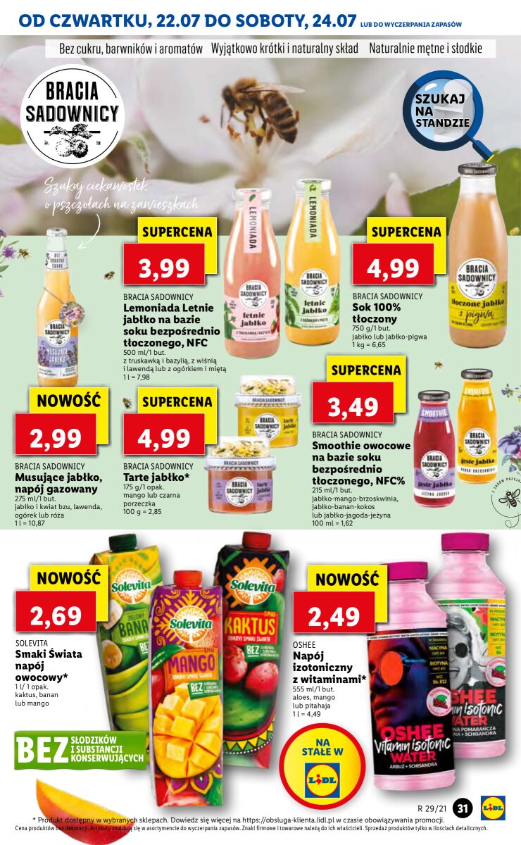Gazetka OFERTA WAŻNA OD 22.07 DO 24.07