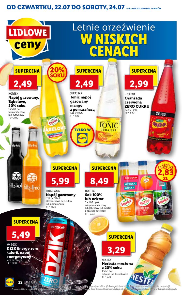 Gazetka OFERTA WAŻNA OD 22.07 DO 24.07