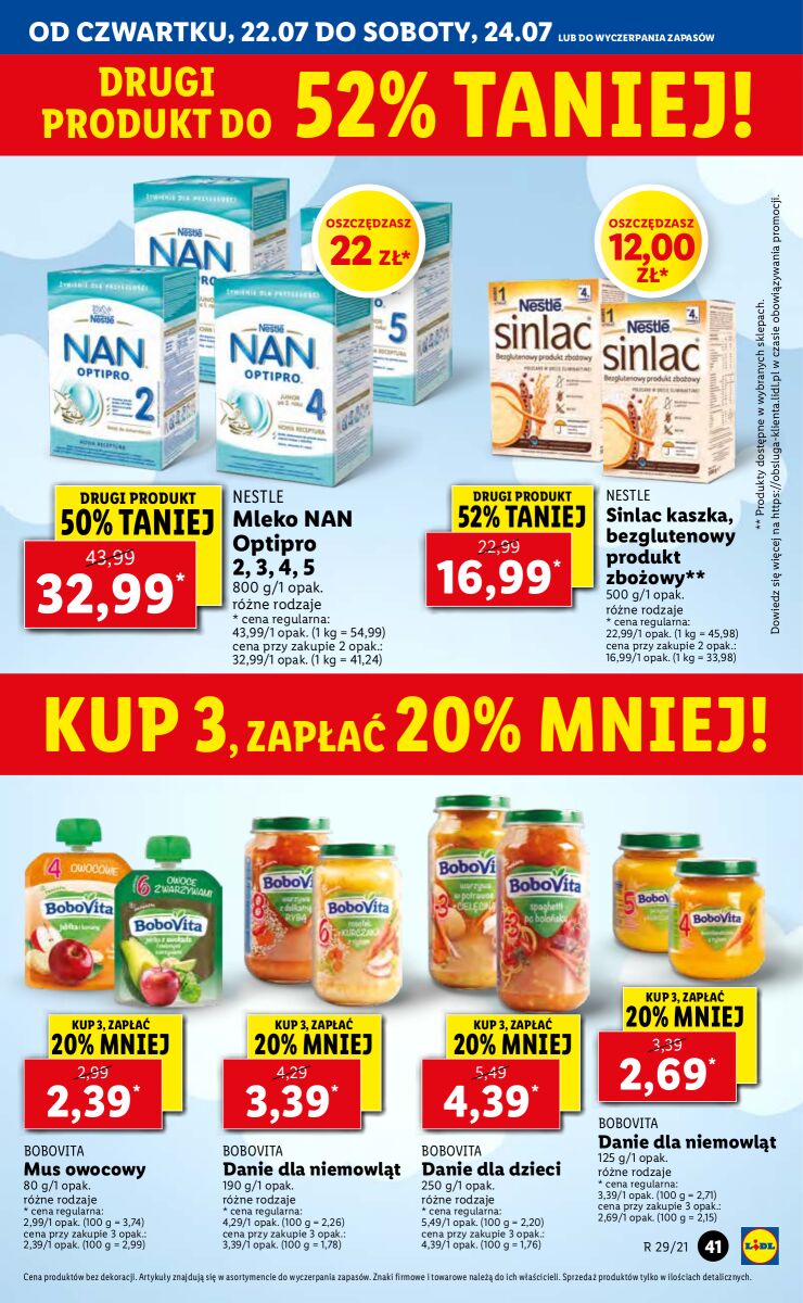 Gazetka OFERTA WAŻNA OD 22.07 DO 24.07