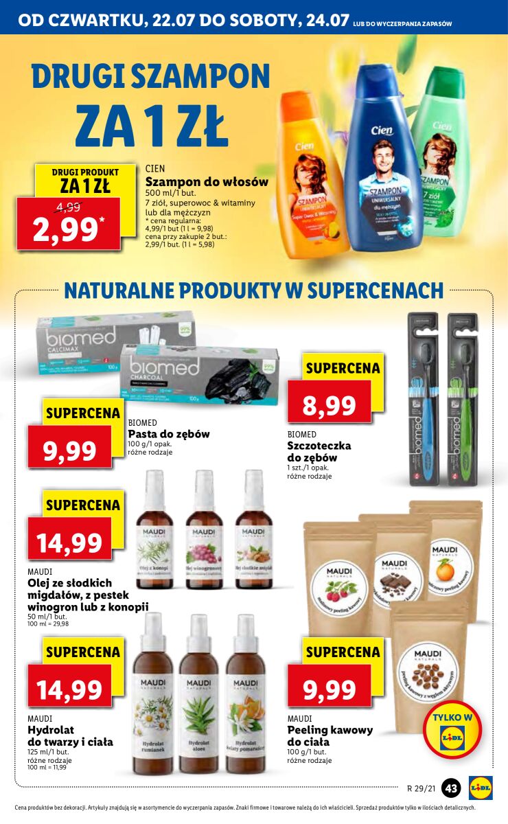 Gazetka OFERTA WAŻNA OD 22.07 DO 24.07
