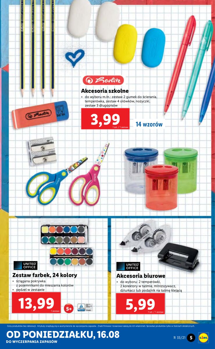 Gazetka OFERTA WAŻNA OD 16.08 DO 21.08